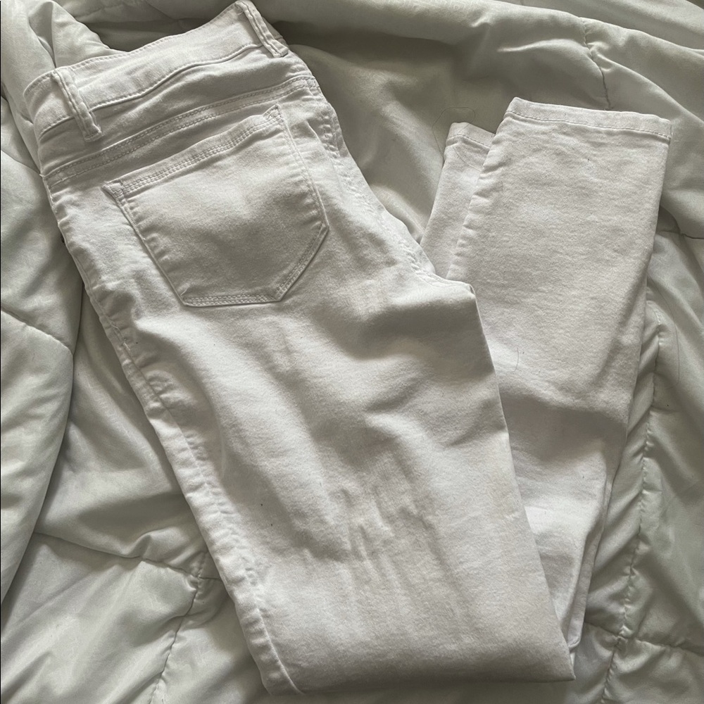 White jeans
